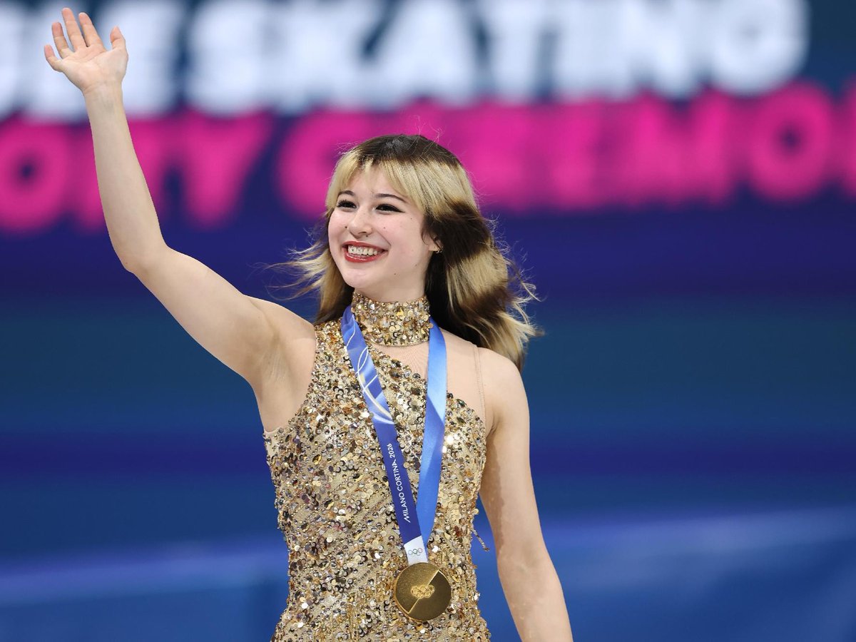 USFigureSkating's tweet image. In her 🥇 GOLDEN ERA 🥇 #WinterOlympics
