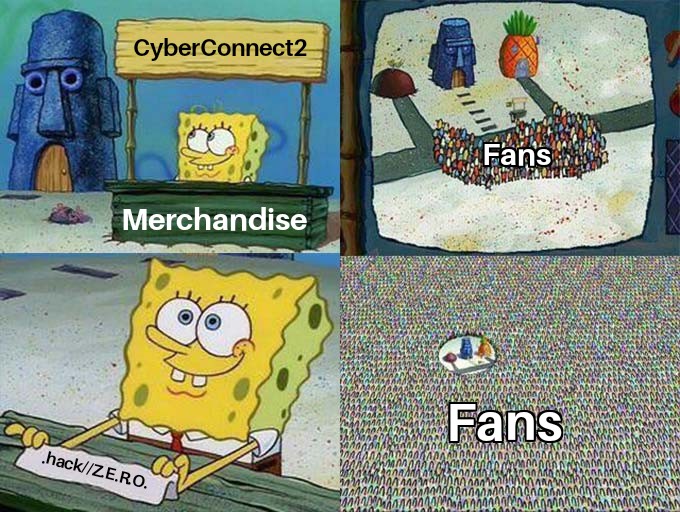 dothackrevival's tweet image. In commemoration of .hack//Z.E.R.O. announcement release, here's the one thing you guys have been waiting for... the meme.🙌🏻