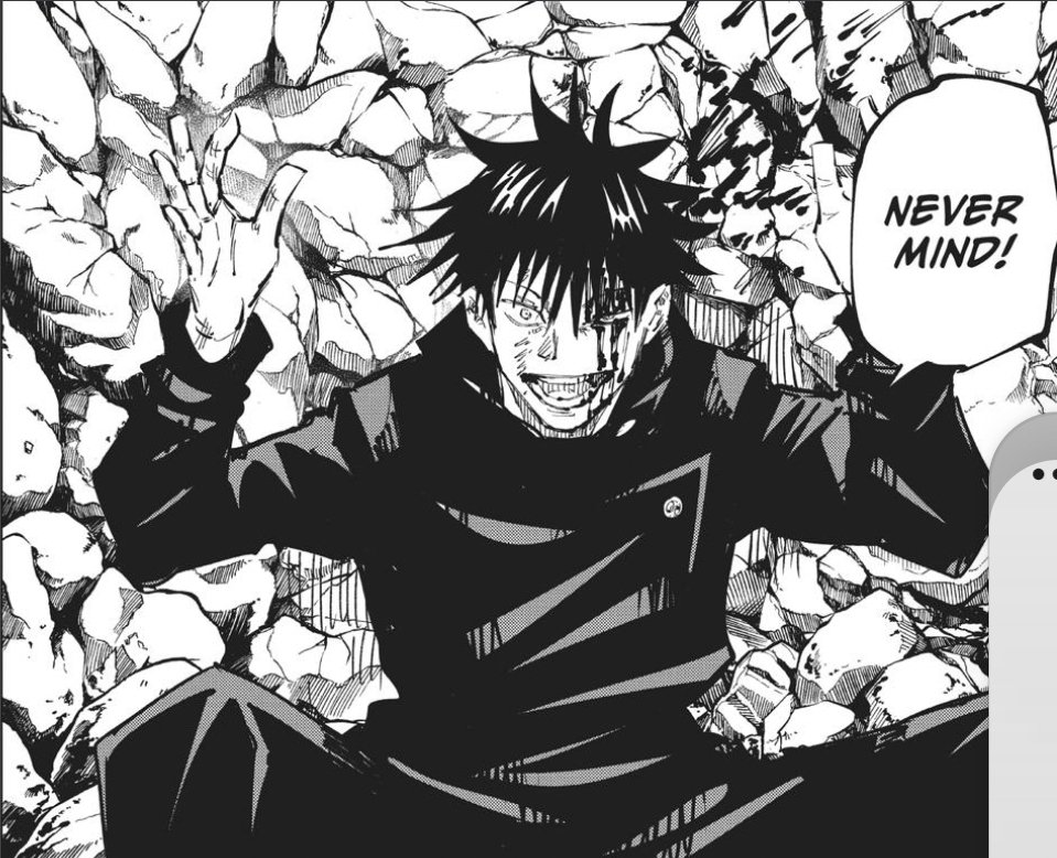 The concussion gave Megumi temporary warriors mindset