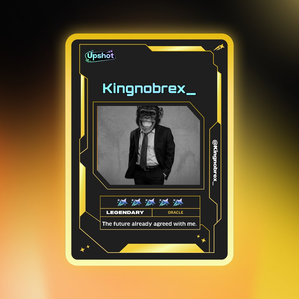 Just ripped my Predictor Card!

Ready to claim instant cash prizes, free packs and more.

Welcome to Prediction Play on <a href="/upshot_cards/">Upshot</a>

Your turn
beta.upshot.cards/?code=c8b38be2