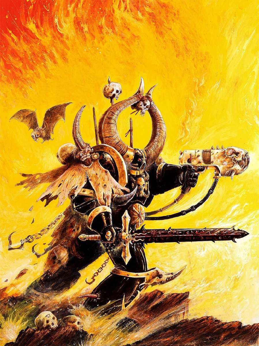 Art by John Blanche for Warhammer 40K