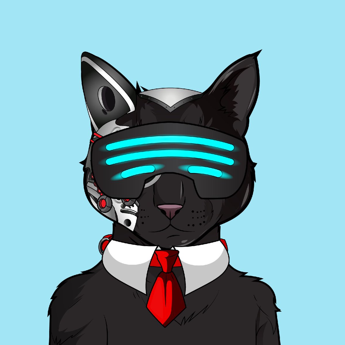 Thank you for the awesome space <a href="/PawpularApp/">Pawpular</a> got to go mint this fire Pawpular always love a fresh suit look 💯 will get this cat to work 🫡💯