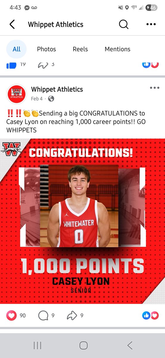 jlyo78's tweet photo. @ColtonWilson23 Casey Lyon Whitewater Highschool 2026 https://t.co/NpFHVNBdpJ