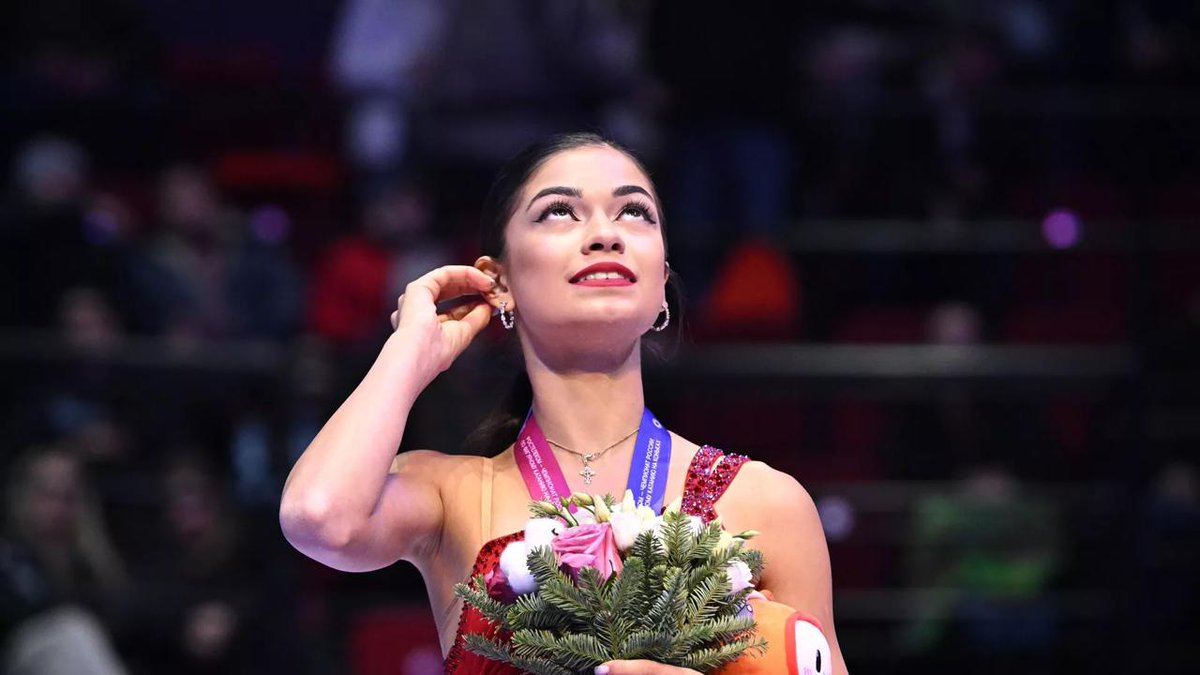 🇦🇲 “Recently, Armenia lost Artsakh. It’s very important to make my people happy when performing, whose blood flows in my veins, and for Artsakh to be returned to Armenia. I want to win on the ice for my country.” 
— Adeliia Petrosian

Artsakh is Armenia.