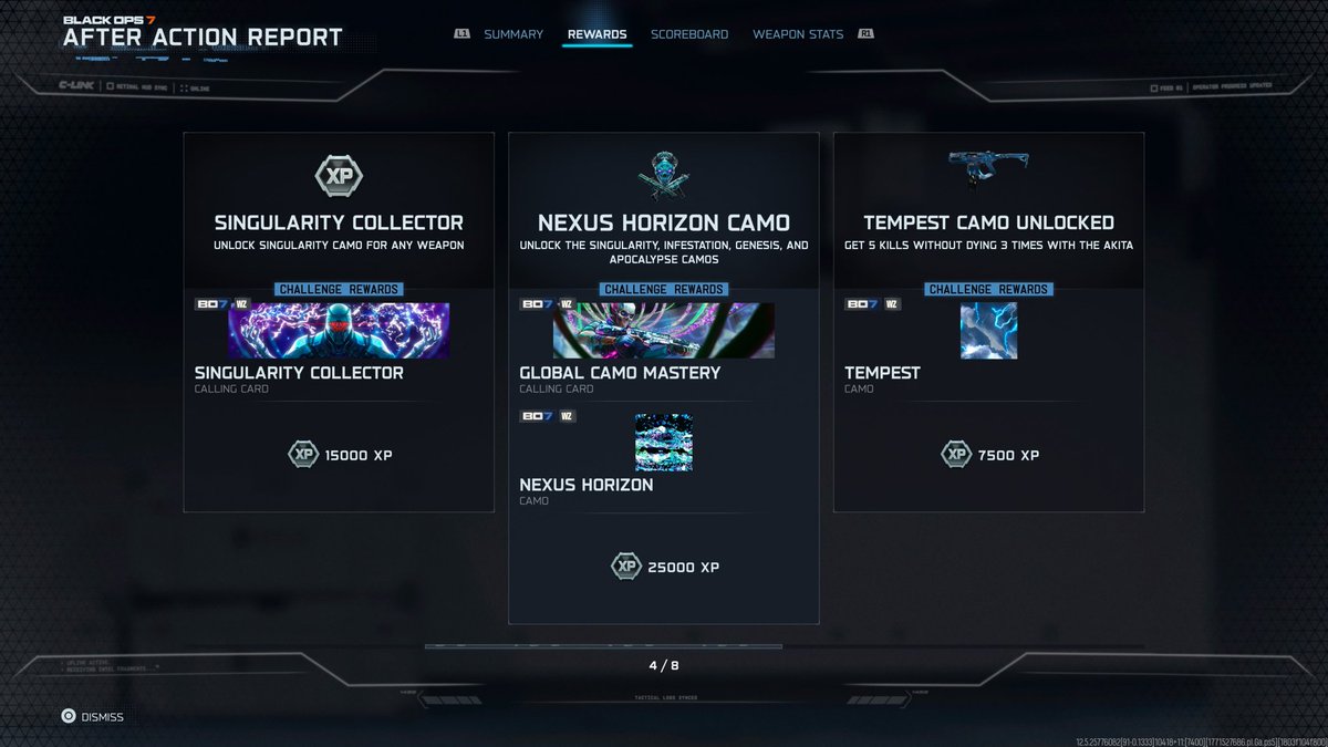 AboiBetterThenU's tweet photo. The camo grind is over boys. NEXUS HORIZON DONE. Lvl 450/1000 #inCK https://t.co/CvGTEpCXxn