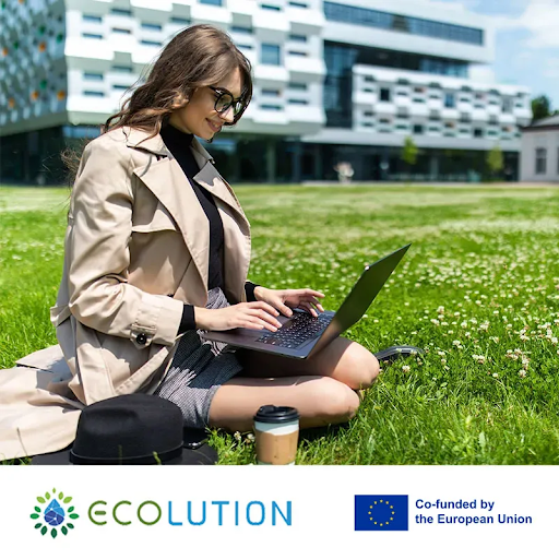EcolutionMSc's tweet photo. 🌍 What does a day in the life of an @EcolutionMSc student look like?
Meet Sara, studying sustainability from co-working spaces, cafés, and home while collaborating with peers across Europe.
#EcolutionMSc #EACEA #ErasmusPlus #EUCofunded #Sustainability #Environment #SDG15 https://t.co/yW2KoqHkqO