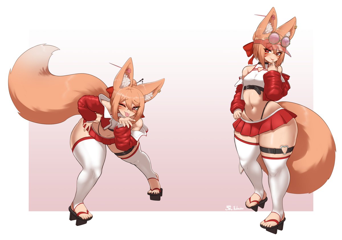 Insufferable fox !💢 (Commwork)