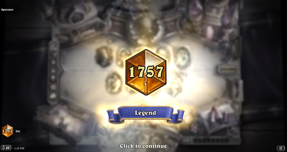 hs_zaj's tweet photo. February legend! Started with few different things on the climb, but found that dragon warrior still felt solid. Tried librarian/weaponsmith, both felt mid, so I flexed in an eternal toil instead (which also didn’t matter). If Arkwings become popular, this is a good counter! https://t.co/TdfyezLgwW