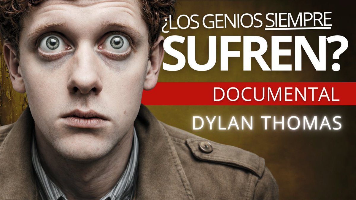 Dieciocho whiskies seguidos fueron la última voluntad del poeta que nos ordenó no morir en silencio.

NUEVO DOCUMENTAL 🍷 (59 mins)
👉 linktw.in/YydXle

«No entres dócilmente en esa buena noche»