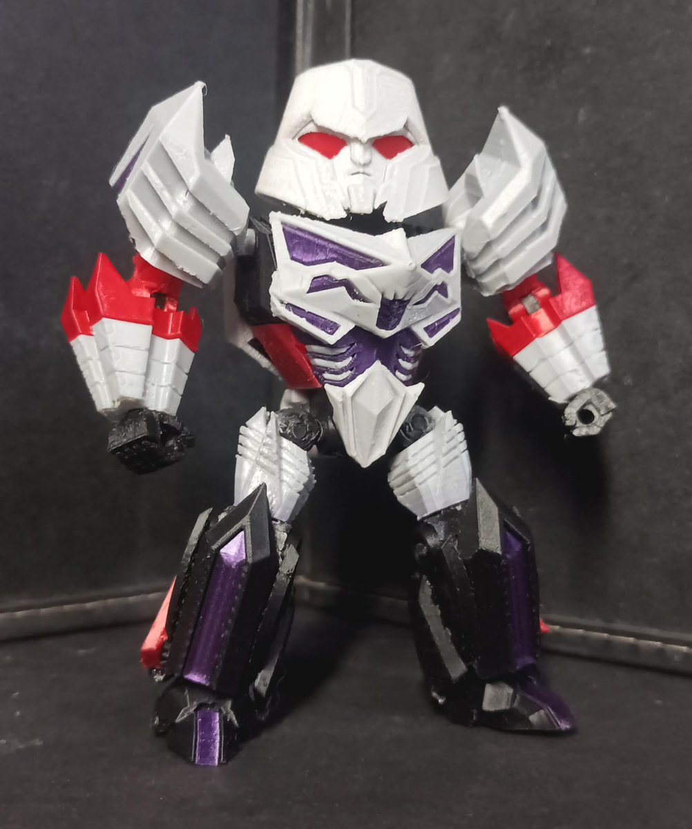 Ambus0399's tweet image. And it was not just the model. We need a Protype
Now, #Megatron actually exists

#FallOfCybertron #Maccadams #Toydesign #3Dprint