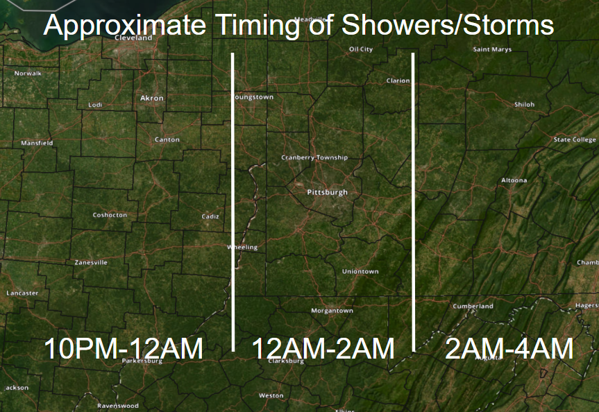 We'll be in a lull between rounds of rain through the evening hours. We ...