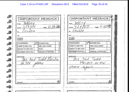 <a href="/DiligentDenizen/">Diligent Denizen 🇺🇸</a> <a href="/Thewebb_io/">The Webb</a> Research Discovered via <a href="/Thewebb_io/">The Webb</a>  
TODD MEISTER
The Oversight Committee documents state: "a hedge-fund manager named Todd Meister is talking about a very wealthy man—Jeffrey Epstein—whom he knows through his father, Epstein's sometime friend Bob "Meister" (Robert).
Todd