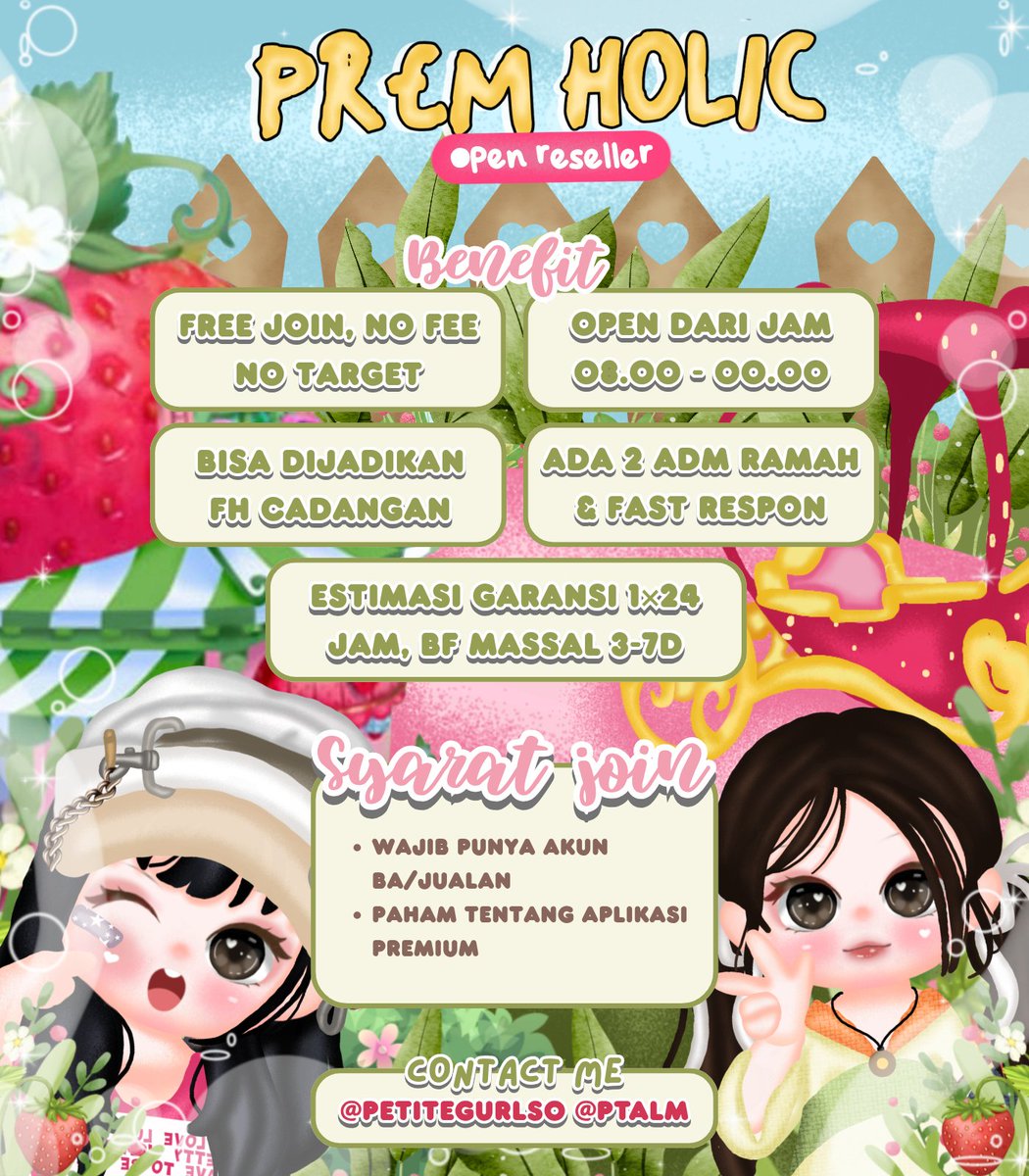 PremholicRess's tweet image. hai siapa yg masih cari FH nětflix opress dan SERING RESTOCK? yuk join ke premholic ress🍓 acc dijamin strong ☝🏻 bisa login pass/kode kalau incor, otp an ga sampe 5 menitt 🤩🤩 avail ᥡ᥆ᥙ𝗍ᥙᑲᥱ, ᥴᥲᥒ᥎ᥲ, ᥴᥲ⍴ᥴᥙ𝗍, ᴠɪᴜ juga 💓

#zonauang #zonaba #zonajajan