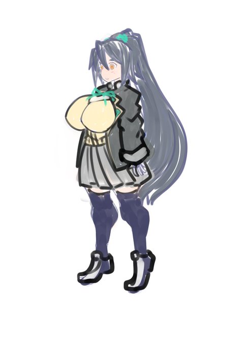 大分設定身長のイメージに近い頭身になった気がする 