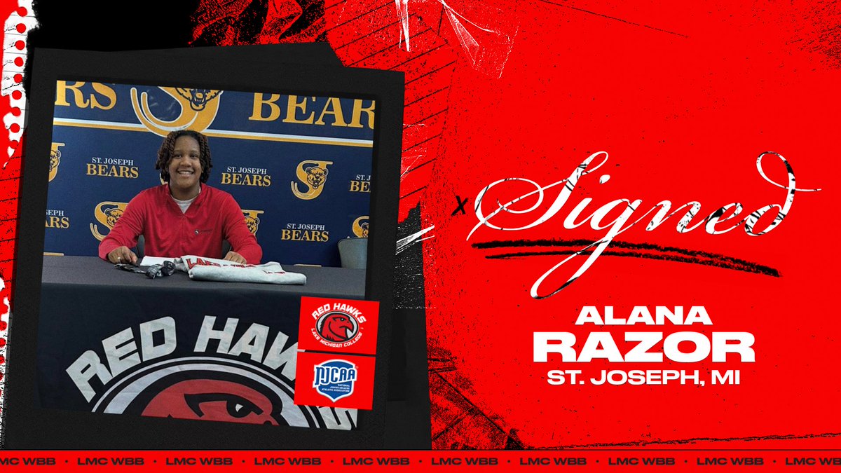 Lake Michigan College Red Hawks WBB tweet media