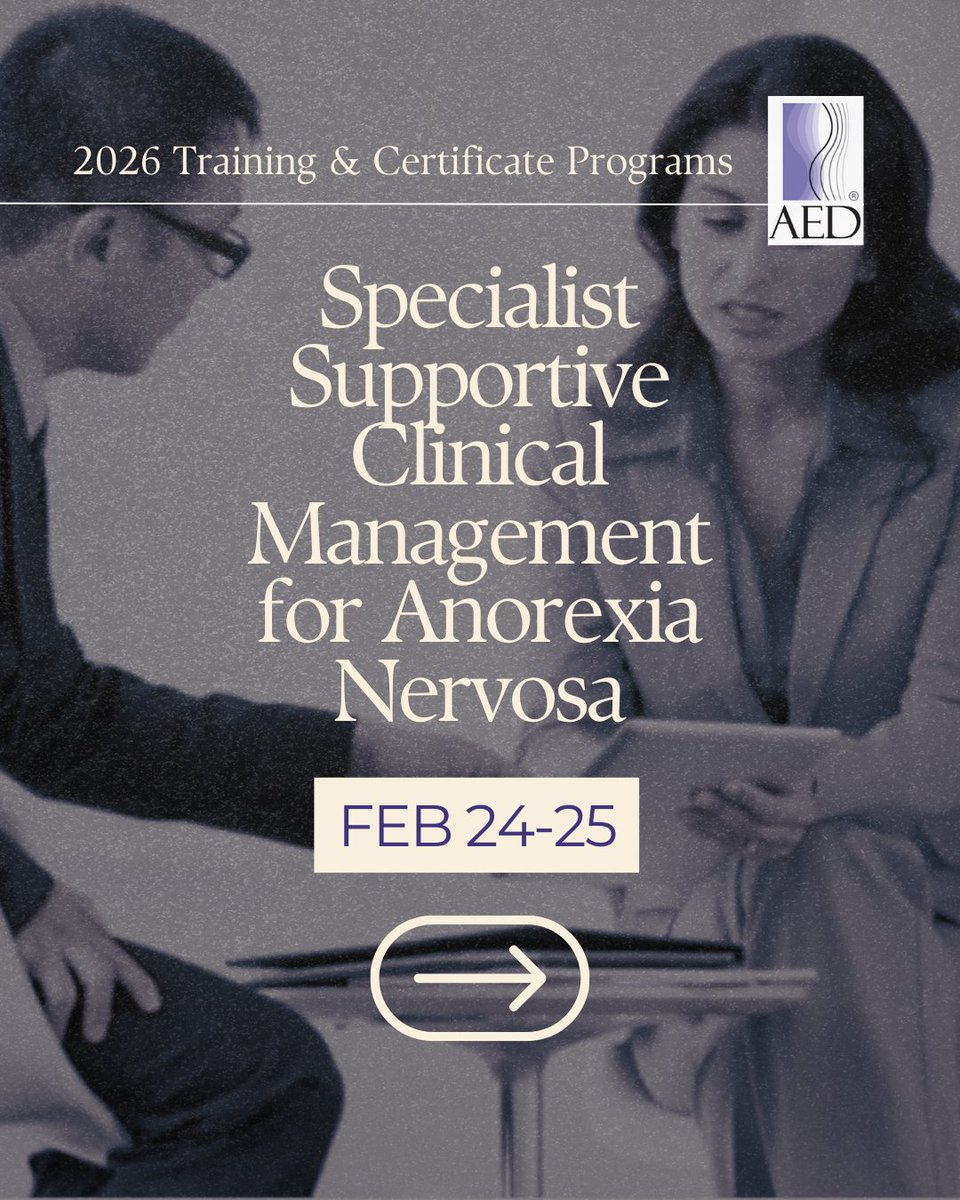 Academy for Eating Disorders tweet media