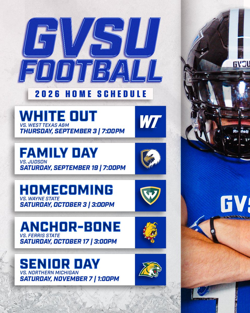 GVSU Football tweet media