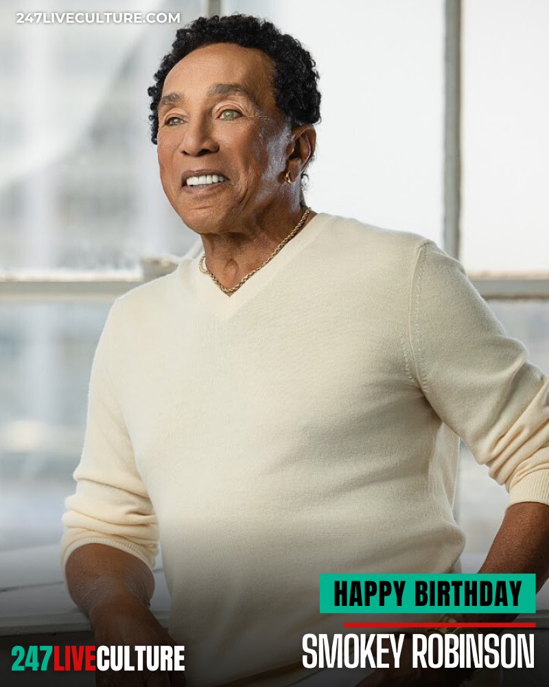 Happy birthday Smokey Robinson! 👑

What’s your favorite track from him?
