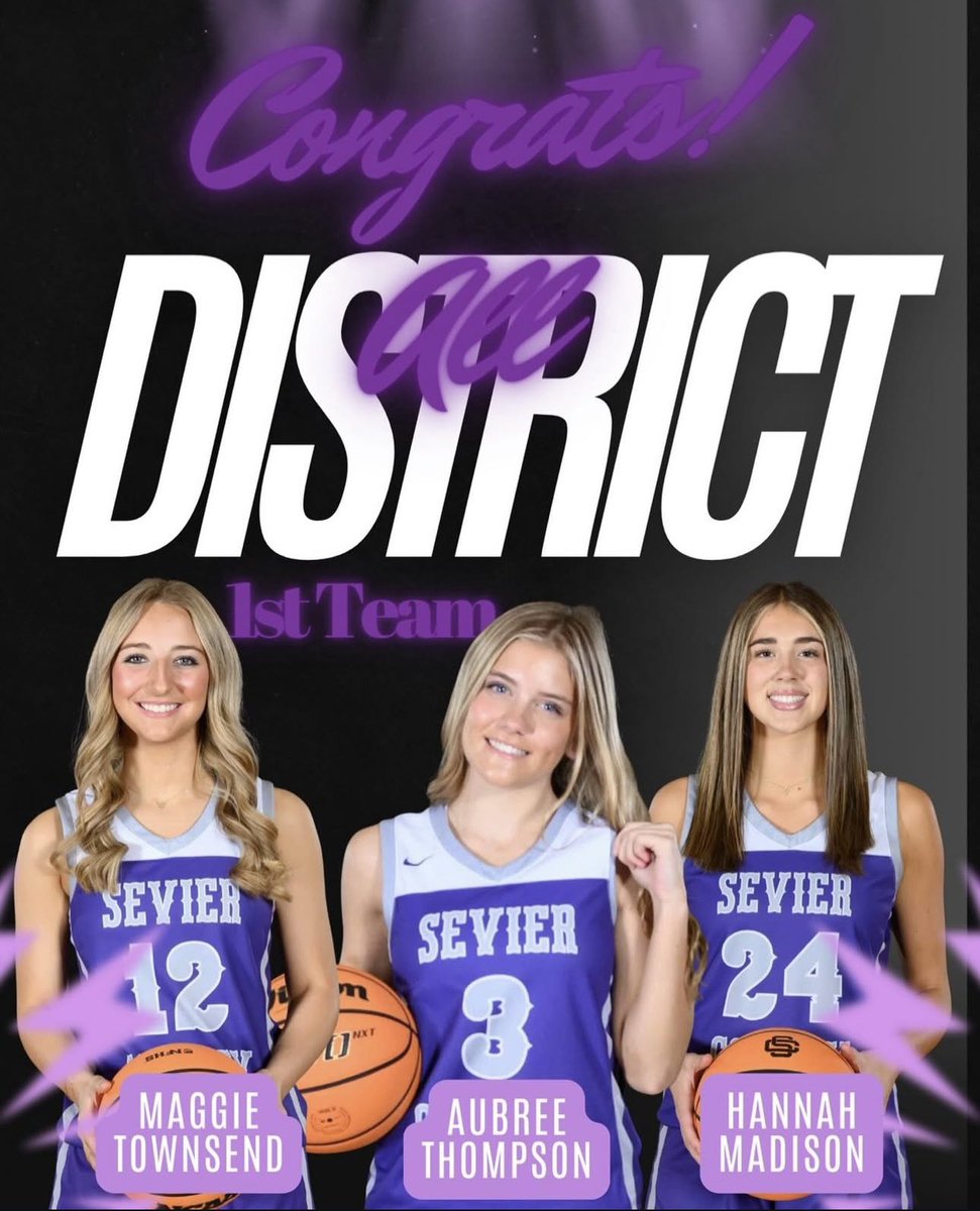 BearettesSchs's tweet photo. Congratulations to Maggie Townsend, Aubree Thompson, and Hannah Madison for 1st Team All-District honors! @HannahMadison24 @maggietownsend_ @A_Thompson2028 https://t.co/xOUqxRwMHt