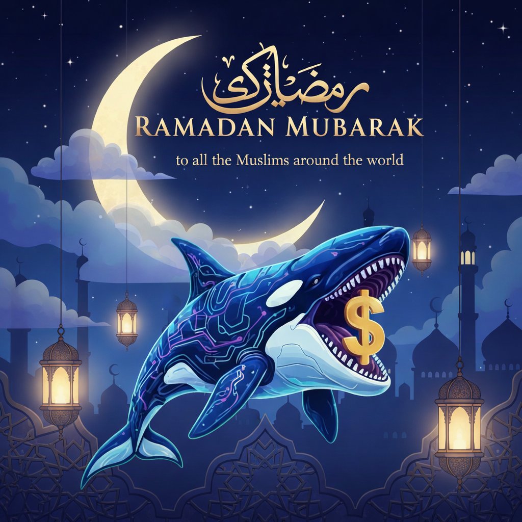 DollarOrca's tweet photo. "Wishing you a sea of blessings. Ramadan Mubarak from $DOCA." π
#RamadanMubarak #DOCA #Solana #DollarOrca #RamadanKareem #CryptoRamadan #BlessedMonth #Web3Community #RamadanVibes https://t.co/7IILgjIvka