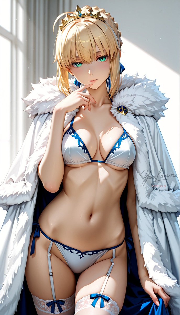 oneesan_aiart's tweet image. Artoria Pendragon — radiant beauty in an alternate outfit, blending royal elegance with a fresh aura that highlights her timeless grace and noble strength. ✨👑
#ArtoriaPendragon #Saber #FateSeries #AIart #AIイラスト