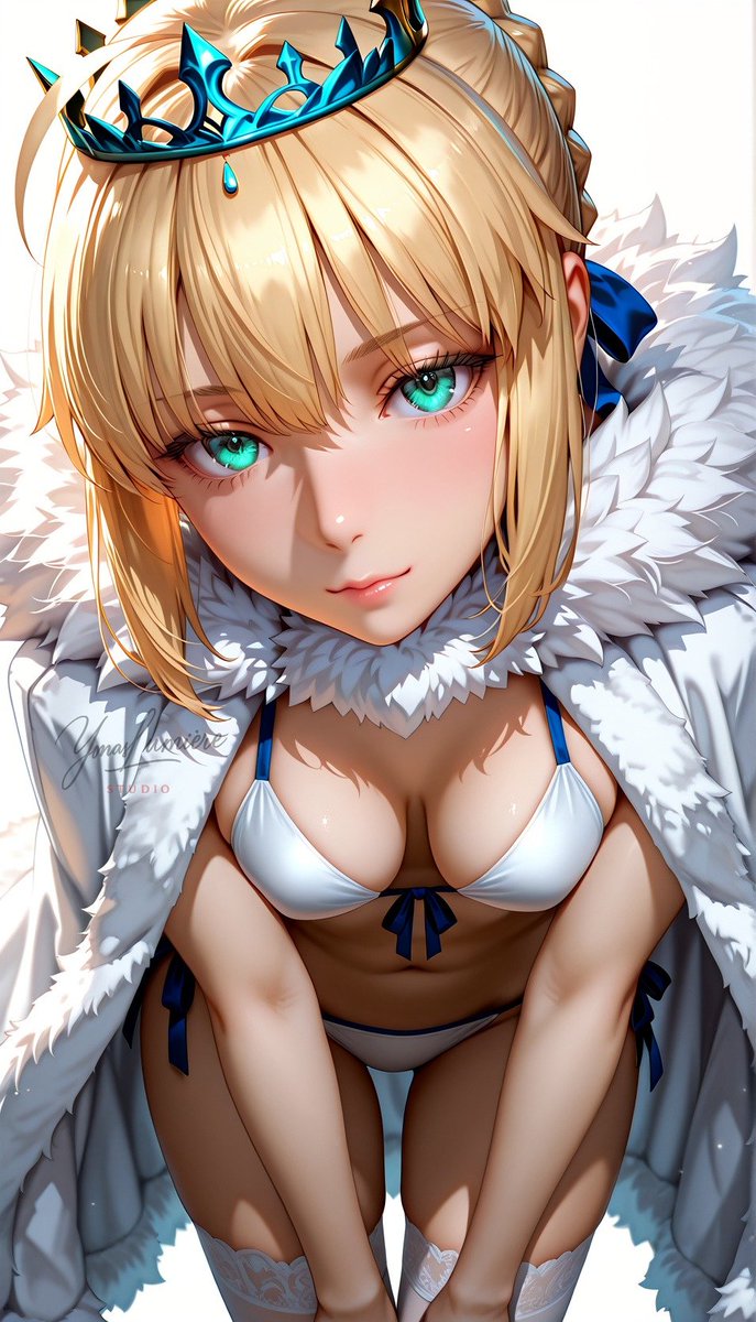 oneesan_aiart's tweet image. Artoria Pendragon — radiant beauty in an alternate outfit, blending royal elegance with a fresh aura that highlights her timeless grace and noble strength. ✨👑
#ArtoriaPendragon #Saber #FateSeries #AIart #AIイラスト