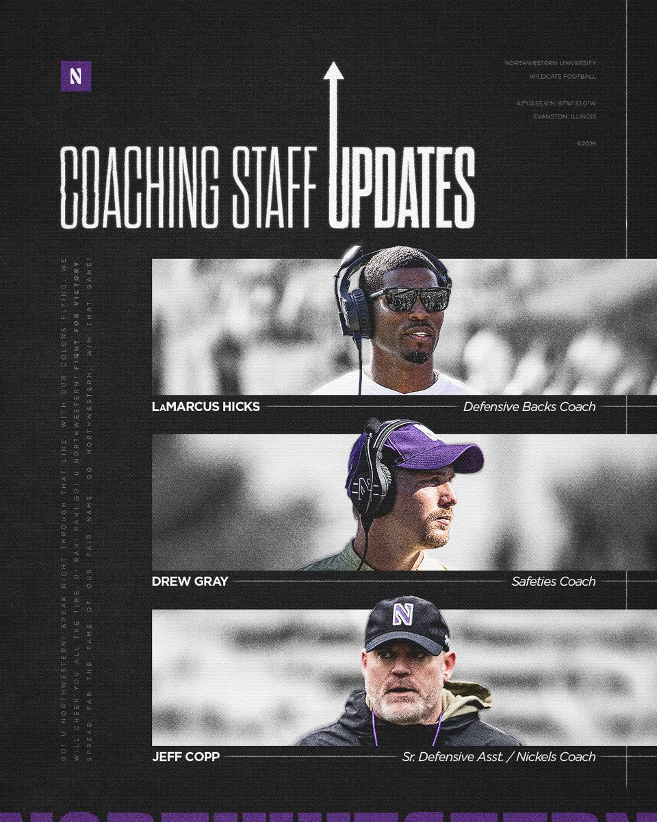 Northwestern Football tweet media