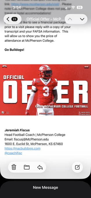 Image from Ryland Chatterton (@RylandCFootball)