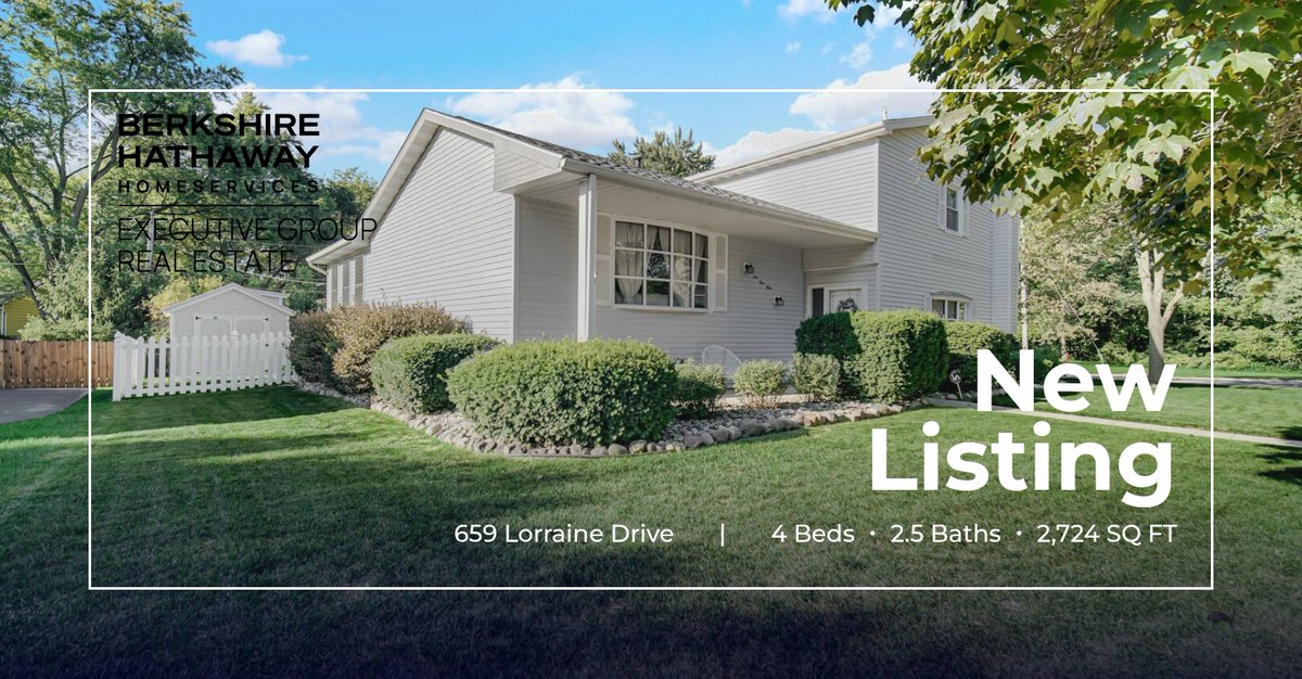 MicheleCivanich's tweet photo. 📍 New Listing 📍 Take a look at this fantastic new property that just hit the market located at 659 Lorraine Drive in Valparaiso. Reach out here or at (219) 771-1337 for more information

Michele Civanich, BHHS Executive Group, 21... https://t.co/SJxHDNPras https://t.co/Fsw73v7Mmx