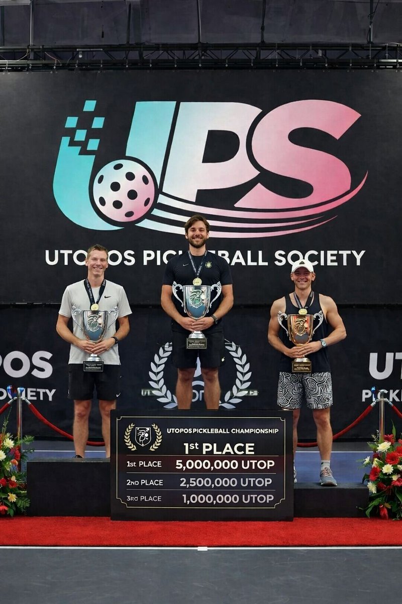 Utopos Pickleball Society tweet media