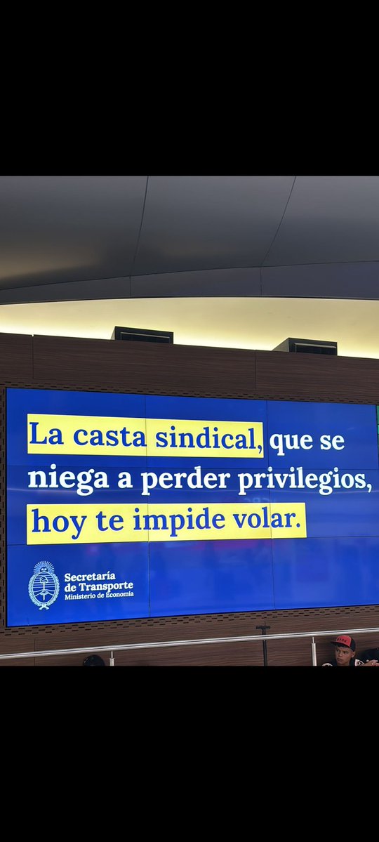Hay que recordarle al gobierno que asumió con la promesa de vender Aerolíneas Argentinas y que la Casta Sindical no perdió privilegios  mientras a vos te dejan varado con un #PAROGENERAL. 😏