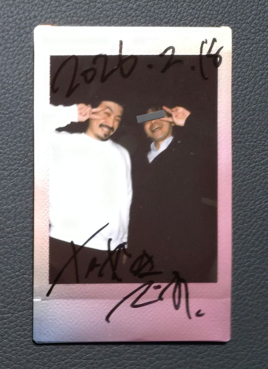 水曜の成果物(3) たかきさん。普段それ程愛想ない顔している、おっさん