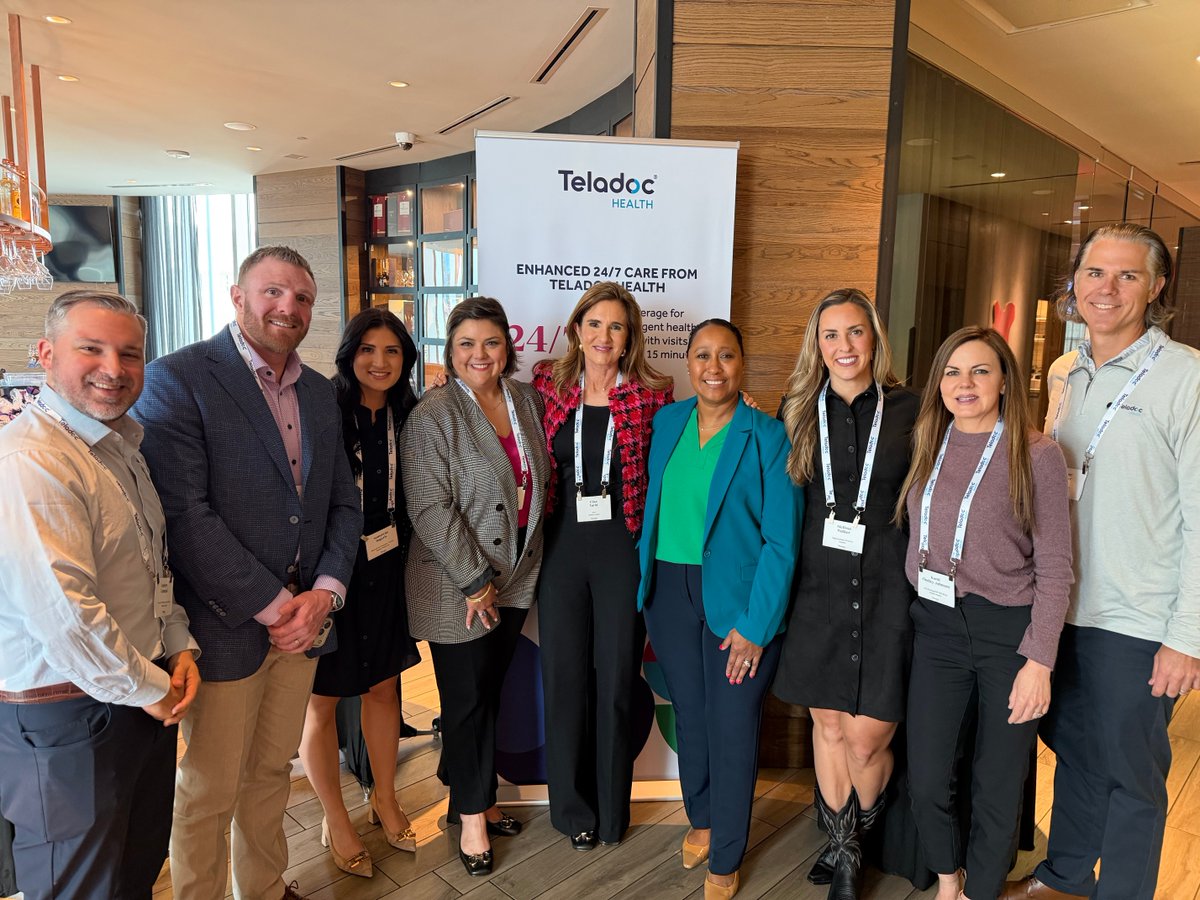 TeladocHealth's tweet image. Big ideas and bold conversations in Houston and Plano at Rise with Teladoc Health. We tackled rising healthcare costs, shifting market dynamics, and why virtual care is now essential for value, ROI, and better experiences. The momentum is real.
#VirtualCare #HealthcareInnovation