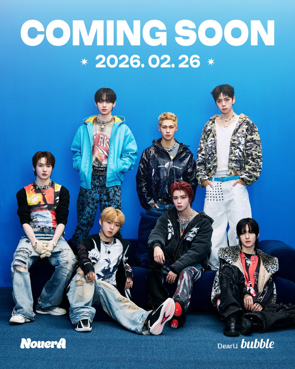 dearu_bubble's tweet photo. [📢] COMING SOON
 
2025.02.26 11AM (KST)⏰
 
NouerA와 이제 STARS bubble에서 만나요!
Meet NouerA on bubble with STARS! 💙

-
APP DOWNLOAD
 📲https://t.co/bAEnGcEVwr
 
bubble TICKET (Web)
 💌https://t.co/wGZF41ZeN3
 
#bubble #버블
#bubblewithSTARS #STARSbubble
#NouerA #누에라 https://t.co/FMH3S0vAXh