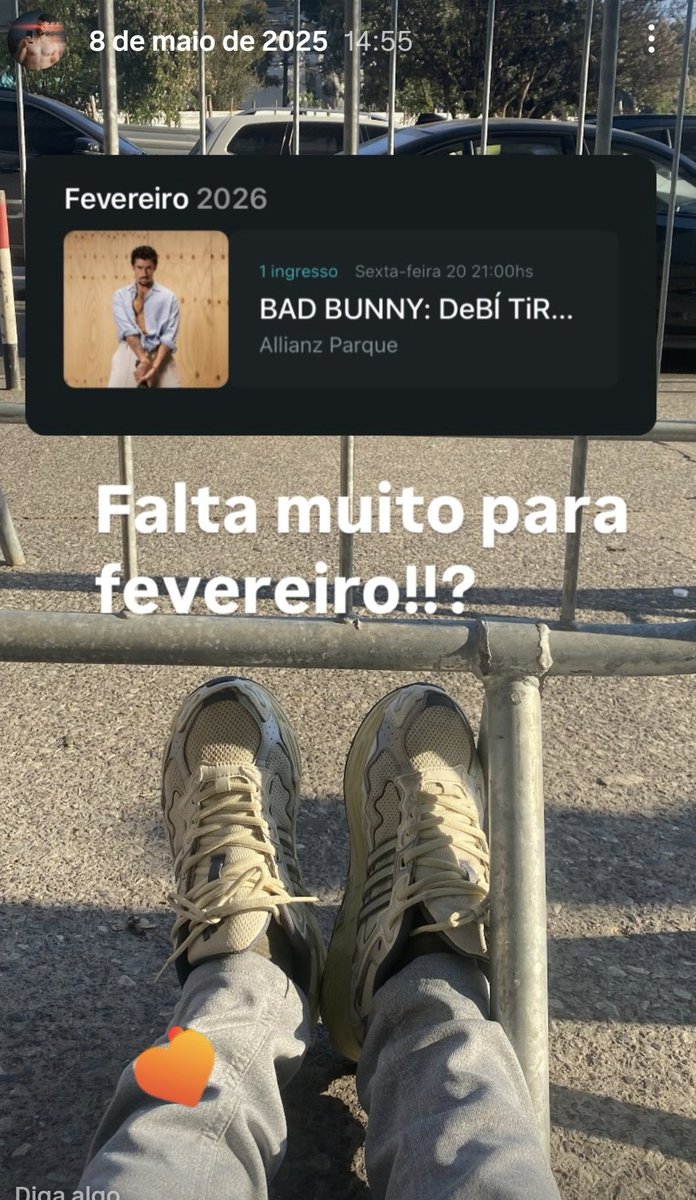 Agora um mico: Não ter comprado ingressos para o show do Bad Bunny na pré venda <a href="/santander_br/">Santander Brasil</a>