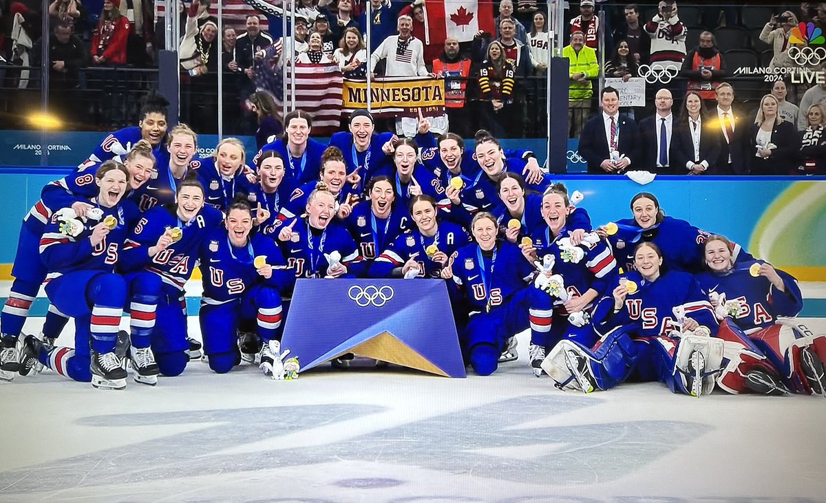 These athletes gave us everything to cheer for today. Congratulations once again to Team USA on an unforgettable Gold Medal win, and to Team Canada on a hard-fought game.

Let's keep supporting these terrific athletes as the Professional Women's Hockey League resumes play in