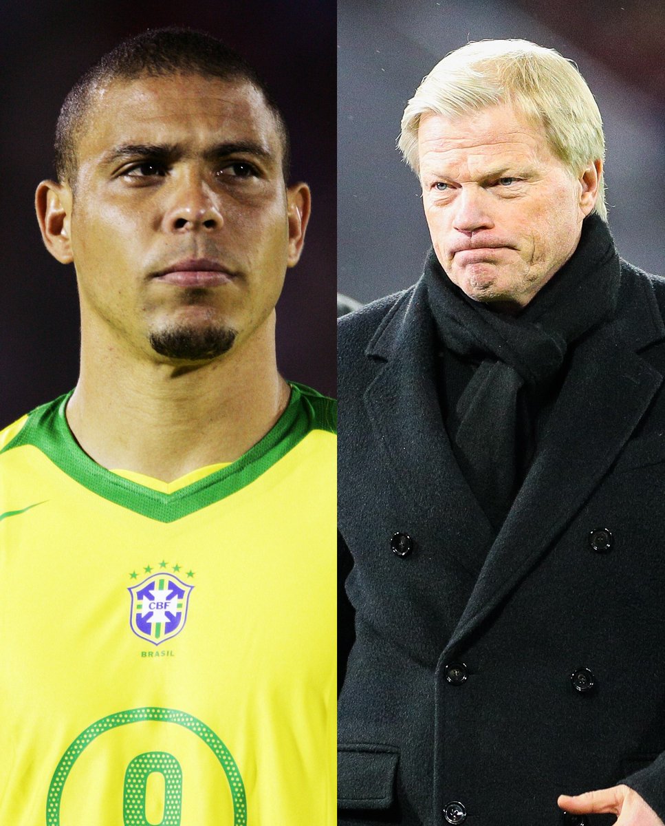 🇩🇪🗣️ L'ancien gardien du Bayern Munich, Oliver Kahn, s'exprime sur le débat du GOAT :

« Pour moi, Ronaldo était bien meilleur que Messi et Cristiano.

Je le considère toujours comme le joueur le plus complet de tous les temps. El Fenomeno était le meilleur joueur que j'aie