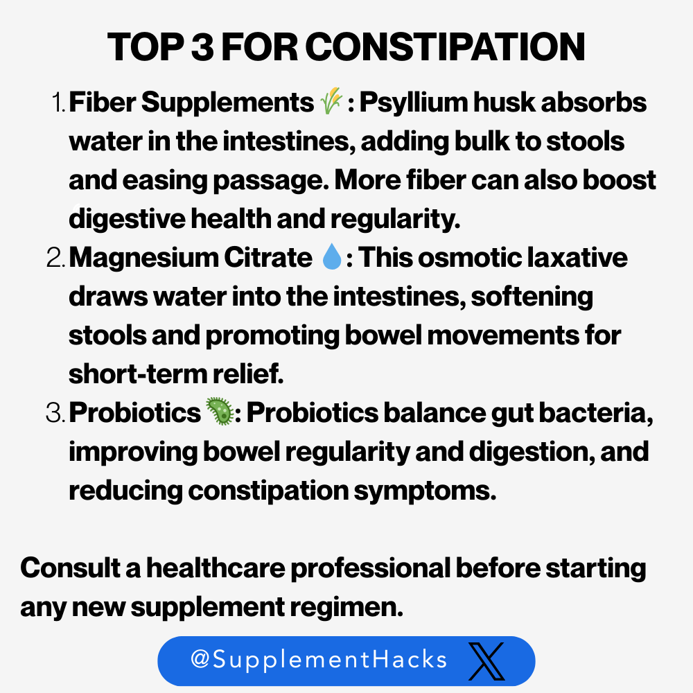 Supplement Hacks tweet media
