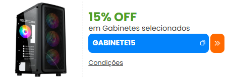 🚨Cupom Kabum!

🎟 15% OFF em Gabinetes selecionados - GABINETE15
🔗Itens selecionados: tidd.ly/40iyUZo
🔗Resgate aqui seus cupons: tidd.ly/4eqzNUE