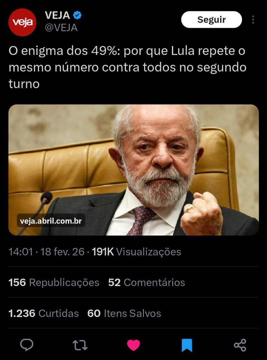 Silêncio! 🤫
A imprensa está descobrindo o mistério do resultado das eleições.