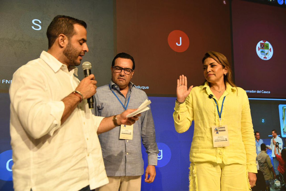 miltonvcarreno's tweet photo. Que @RafaelaCortesZ  asuma la presidencia de la @FNDCol nos llena de orgullo. Su carácter, su capacidad incansable de trabajo y su compromiso con lo público la han llevado a este gran logro.

¡Felicitaciones Rafa! Gracias por representar con altura a las mujeres del llano y por demostrarnos que la unidad se construye con hechos.
