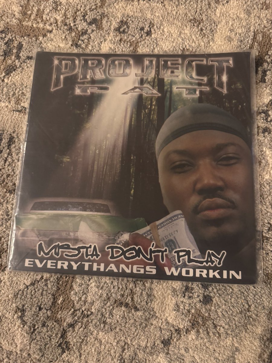 _sammychampagne's tweet image. This masterpiece turns 25 years old next Friday...  #ProjectPat #MistaDontPlay #MemphisRap