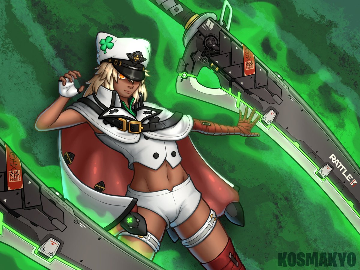 Ramlethal! 💚

#GUILTYGEAR #GuiltyGearFanArt #Ramlethal