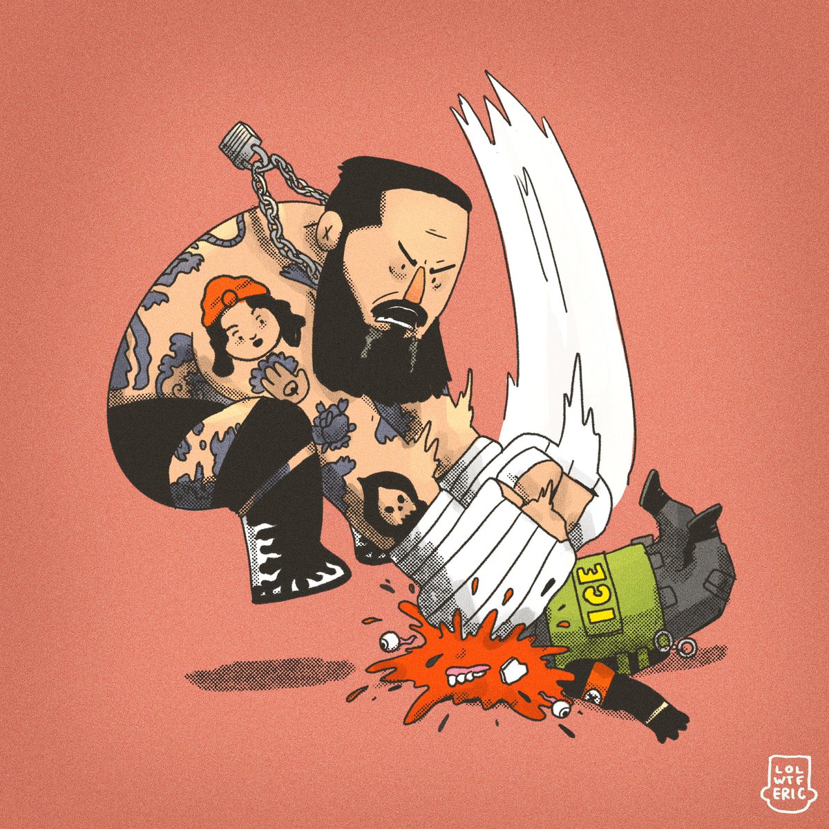 lolwtferic's tweet image. BRODY KING

FUCK ICE

#aew #brodyking #fuckice
