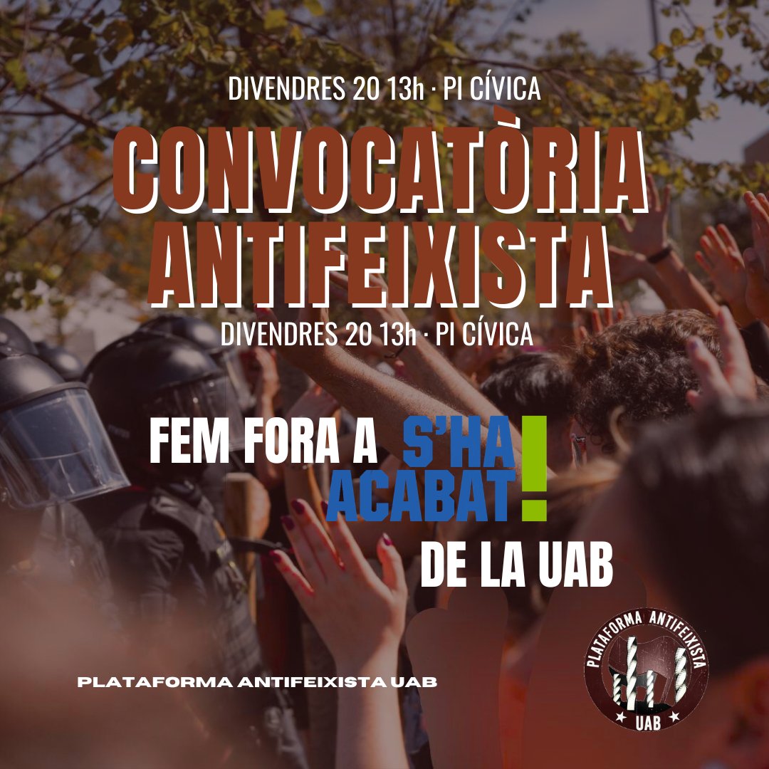 Plataforma Antifeixista UAB tweet media