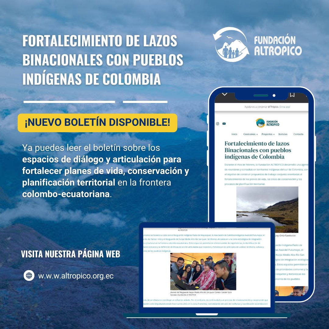 Fundación ALTROPICO_ec tweet media