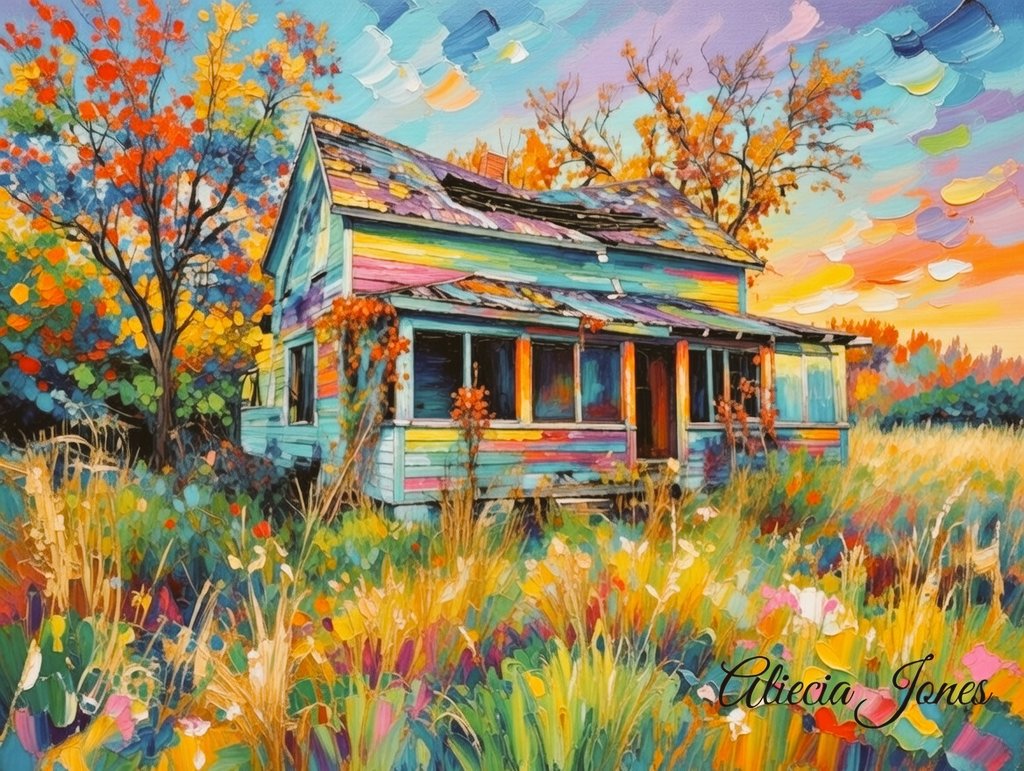 In the heart of our hamlet, where the prairie winds play,

Stands the old Jones house, holding stories from yesterday

Boards creaked with laughter, kids chased chickens in glee

While butter tarts baked and perogies danced free!

Time fades the paint, but traditions? They never