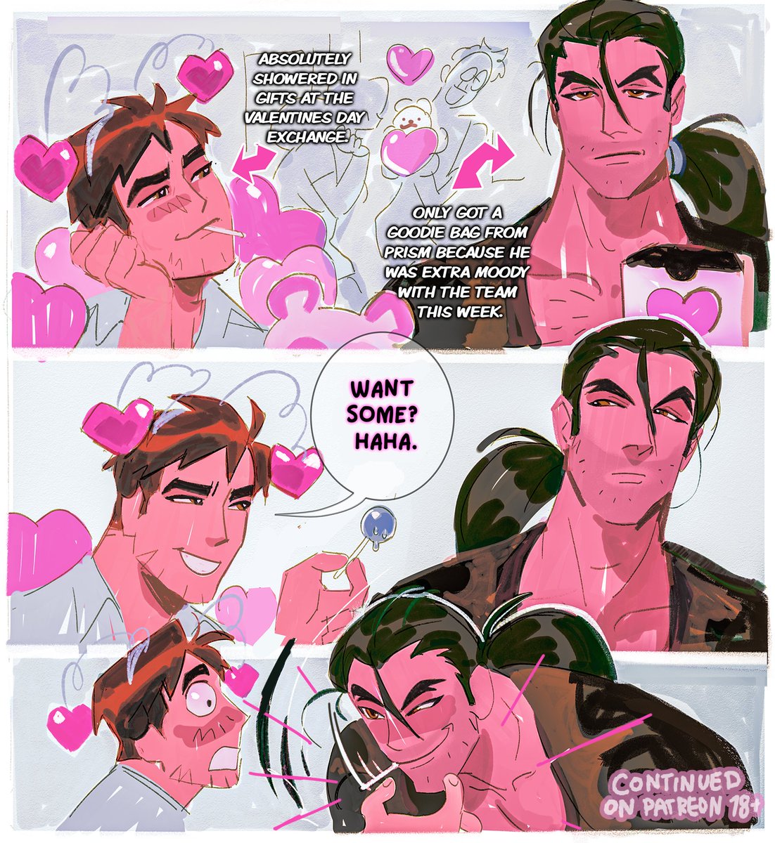 AppeiArt's tweet image. super belated Valentine's day #flambert