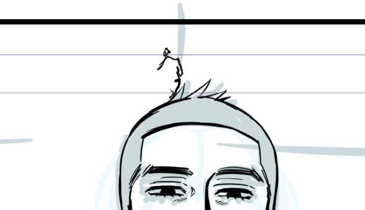 眠すぎてミミズ這ったような線を量産しました