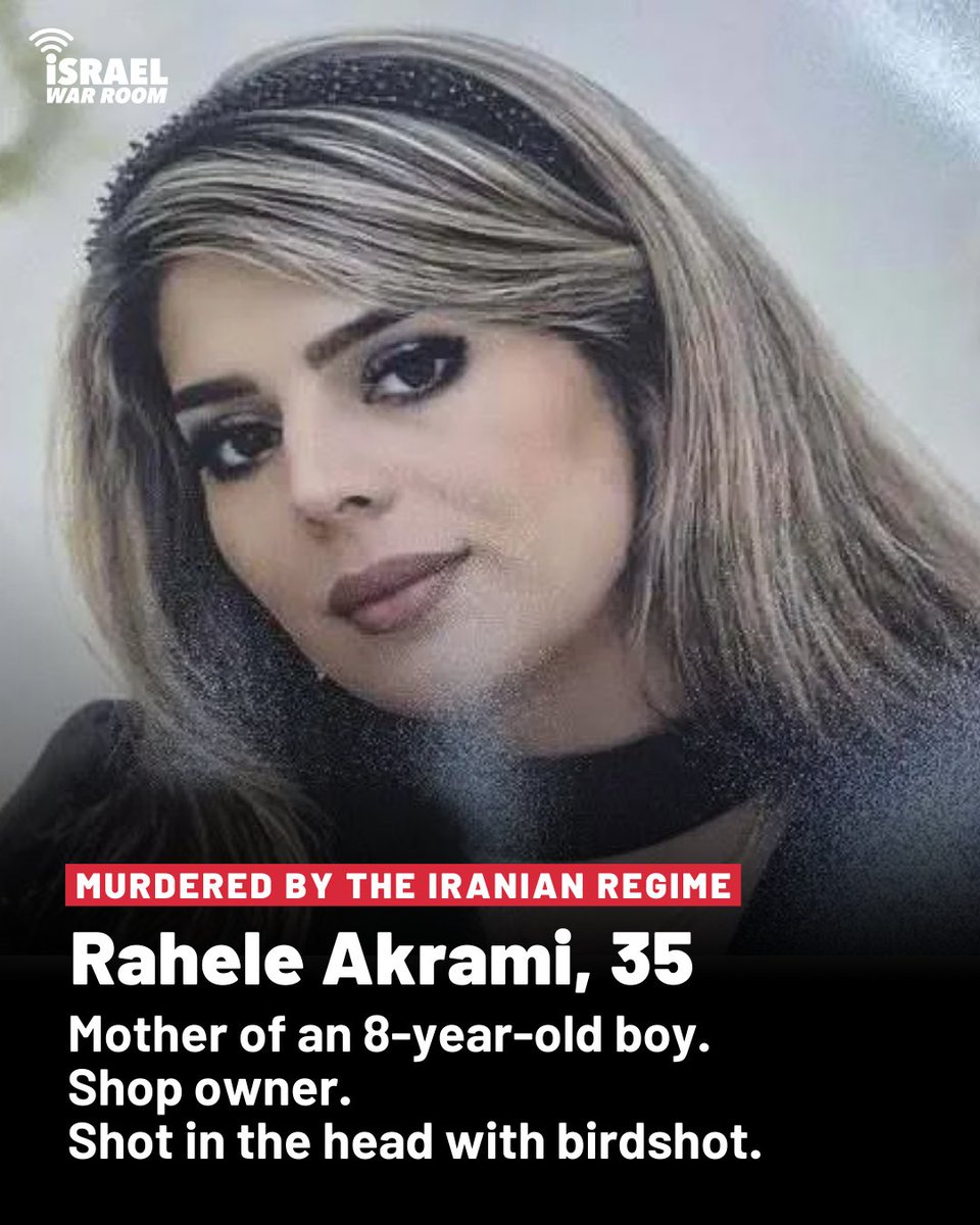 Rahele Akrami.

Murdered by the Iranian regime.

Say her name.